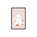 Picture of Blushing bunny _GroupedProduct_Rectangle_Portrait_Mini_ _GroupedProduct_Rectangle_Portrait_Canvas_Framed_