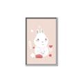 Picture of Blushing bunny _GroupedProduct_Rectangle_Portrait_Mini_ _GroupedProduct_Rectangle_Portrait_Canvas_Framed_
