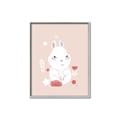 Picture of Blushing bunny _GroupedProduct_Rectangle_Portrait_Mini_ _GroupedProduct_Rectangle_Portrait_Canvas_Framed_