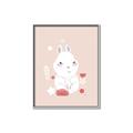 Picture of Blushing bunny _GroupedProduct_Rectangle_Portrait_Mini_ _GroupedProduct_Rectangle_Portrait_Canvas_Framed_