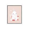 Picture of Blushing bunny _GroupedProduct_Rectangle_Portrait_Mini_ _GroupedProduct_Rectangle_Portrait_Canvas_Framed_