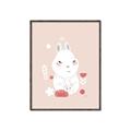 Picture of Blushing bunny _GroupedProduct_Rectangle_Portrait_Mini_ _GroupedProduct_Rectangle_Portrait_Canvas_Framed_