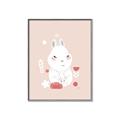 Picture of Blushing bunny _GroupedProduct_Rectangle_Portrait_Mini_ _GroupedProduct_Rectangle_Portrait_Canvas_Framed_