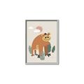 Picture of Friendly Chimp _GroupedProduct_Rectangle_Portrait_Mini_ _GroupedProduct_Rectangle_Portrait_Canvas_Framed_