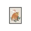 Picture of Friendly Chimp _GroupedProduct_Rectangle_Portrait_Mini_ _GroupedProduct_Rectangle_Portrait_Canvas_Framed_