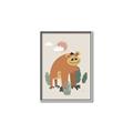 Picture of Friendly Chimp _GroupedProduct_Rectangle_Portrait_Mini_ _GroupedProduct_Rectangle_Portrait_Canvas_Framed_