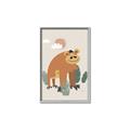 Picture of Friendly Chimp _GroupedProduct_Rectangle_Portrait_Mini_ _GroupedProduct_Rectangle_Portrait_Canvas_Framed_