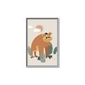 Picture of Friendly Chimp _GroupedProduct_Rectangle_Portrait_Mini_ _GroupedProduct_Rectangle_Portrait_Canvas_Framed_