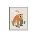 Picture of Friendly Chimp _GroupedProduct_Rectangle_Portrait_Mini_ _GroupedProduct_Rectangle_Portrait_Canvas_Framed_