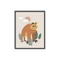 Picture of Friendly Chimp _GroupedProduct_Rectangle_Portrait_Mini_ _GroupedProduct_Rectangle_Portrait_Canvas_Framed_