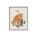 Picture of Friendly Chimp _GroupedProduct_Rectangle_Portrait_Mini_ _GroupedProduct_Rectangle_Portrait_Canvas_Framed_