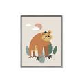Picture of Friendly Chimp _GroupedProduct_Rectangle_Portrait_Mini_ _GroupedProduct_Rectangle_Portrait_Canvas_Framed_