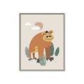 Picture of Friendly Chimp _GroupedProduct_Rectangle_Portrait_Mini_ _GroupedProduct_Rectangle_Portrait_Canvas_Framed_