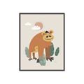 Picture of Friendly Chimp _GroupedProduct_Rectangle_Portrait_Mini_ _GroupedProduct_Rectangle_Portrait_Canvas_Framed_
