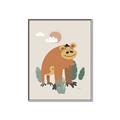 Picture of Friendly Chimp _GroupedProduct_Rectangle_Portrait_Mini_ _GroupedProduct_Rectangle_Portrait_Canvas_Framed_
