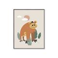 Picture of Friendly Chimp _GroupedProduct_Rectangle_Portrait_Mini_ _GroupedProduct_Rectangle_Portrait_Canvas_Framed_