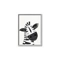 Picture of Smiling Zebra _GroupedProduct_Rectangle_Portrait_Mini_ _GroupedProduct_Rectangle_Portrait_Canvas_Framed_