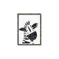 Picture of Smiling Zebra _GroupedProduct_Rectangle_Portrait_Mini_ _GroupedProduct_Rectangle_Portrait_Canvas_Framed_
