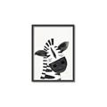 Picture of Smiling Zebra _GroupedProduct_Rectangle_Portrait_Mini_ _GroupedProduct_Rectangle_Portrait_Canvas_Framed_