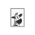 Picture of Smiling Zebra _GroupedProduct_Rectangle_Portrait_Mini_ _GroupedProduct_Rectangle_Portrait_Canvas_Framed_