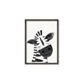 Picture of Smiling Zebra _GroupedProduct_Rectangle_Portrait_Mini_ _GroupedProduct_Rectangle_Portrait_Canvas_Framed_