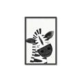 Picture of Smiling Zebra _GroupedProduct_Rectangle_Portrait_Mini_ _GroupedProduct_Rectangle_Portrait_Canvas_Framed_