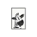 Picture of Smiling Zebra _GroupedProduct_Rectangle_Portrait_Mini_ _GroupedProduct_Rectangle_Portrait_Canvas_Framed_