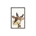 Picture of Blushing deer _GroupedProduct_Rectangle_Portrait_Mini_ _GroupedProduct_Rectangle_Portrait_Canvas_Framed_