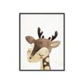 Picture of Blushing deer _GroupedProduct_Rectangle_Portrait_Mini_ _GroupedProduct_Rectangle_Portrait_Canvas_Framed_