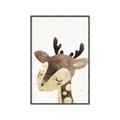 Picture of Blushing deer _GroupedProduct_Rectangle_Portrait_Mini_ _GroupedProduct_Rectangle_Portrait_Canvas_Framed_