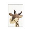 Picture of Blushing deer _GroupedProduct_Rectangle_Portrait_Mini_ _GroupedProduct_Rectangle_Portrait_Canvas_Framed_