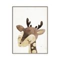 Picture of Blushing deer _GroupedProduct_Rectangle_Portrait_Mini_ _GroupedProduct_Rectangle_Portrait_Canvas_Framed_
