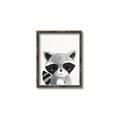Picture of Curious Raccoon  _GroupedProduct_Rectangle_Portrait_Mini_ _GroupedProduct_Rectangle_Portrait_Canvas_Framed_