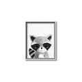 Picture of Curious Raccoon  _GroupedProduct_Rectangle_Portrait_Mini_ _GroupedProduct_Rectangle_Portrait_Canvas_Framed_