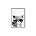 Picture of Curious Raccoon  _GroupedProduct_Rectangle_Portrait_Mini_ _GroupedProduct_Rectangle_Portrait_Canvas_Framed_