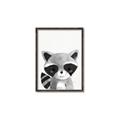 Picture of Curious Raccoon  _GroupedProduct_Rectangle_Portrait_Mini_ _GroupedProduct_Rectangle_Portrait_Canvas_Framed_