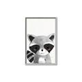 Picture of Curious Raccoon  _GroupedProduct_Rectangle_Portrait_Mini_ _GroupedProduct_Rectangle_Portrait_Canvas_Framed_