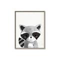 Picture of Curious Raccoon  _GroupedProduct_Rectangle_Portrait_Mini_ _GroupedProduct_Rectangle_Portrait_Canvas_Framed_