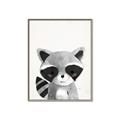 Picture of Curious Raccoon  _GroupedProduct_Rectangle_Portrait_Mini_ _GroupedProduct_Rectangle_Portrait_Canvas_Framed_