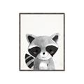 Picture of Curious Raccoon  _GroupedProduct_Rectangle_Portrait_Mini_ _GroupedProduct_Rectangle_Portrait_Canvas_Framed_
