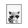 Picture of Curious Raccoon  _GroupedProduct_Rectangle_Portrait_Mini_ _GroupedProduct_Rectangle_Portrait_Canvas_Framed_