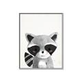 Picture of Curious Raccoon  _GroupedProduct_Rectangle_Portrait_Mini_ _GroupedProduct_Rectangle_Portrait_Canvas_Framed_