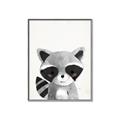 Picture of Curious Raccoon  _GroupedProduct_Rectangle_Portrait_Mini_ _GroupedProduct_Rectangle_Portrait_Canvas_Framed_