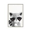 Picture of Curious Raccoon  _GroupedProduct_Rectangle_Portrait_Mini_ _GroupedProduct_Rectangle_Portrait_Canvas_Framed_