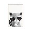Picture of Curious Raccoon  _GroupedProduct_Rectangle_Portrait_Mini_ _GroupedProduct_Rectangle_Portrait_Canvas_Framed_