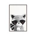 Picture of Curious Raccoon  _GroupedProduct_Rectangle_Portrait_Mini_ _GroupedProduct_Rectangle_Portrait_Canvas_Framed_