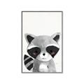 Picture of Curious Raccoon  _GroupedProduct_Rectangle_Portrait_Mini_ _GroupedProduct_Rectangle_Portrait_Canvas_Framed_