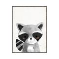 Picture of Curious Raccoon  _GroupedProduct_Rectangle_Portrait_Mini_ _GroupedProduct_Rectangle_Portrait_Canvas_Framed_