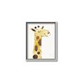 Picture of Smiling Giraffe _GroupedProduct_Rectangle_Portrait_Mini_ _GroupedProduct_Rectangle_Portrait_Canvas_Framed_