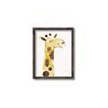 Picture of Smiling Giraffe _GroupedProduct_Rectangle_Portrait_Mini_ _GroupedProduct_Rectangle_Portrait_Canvas_Framed_